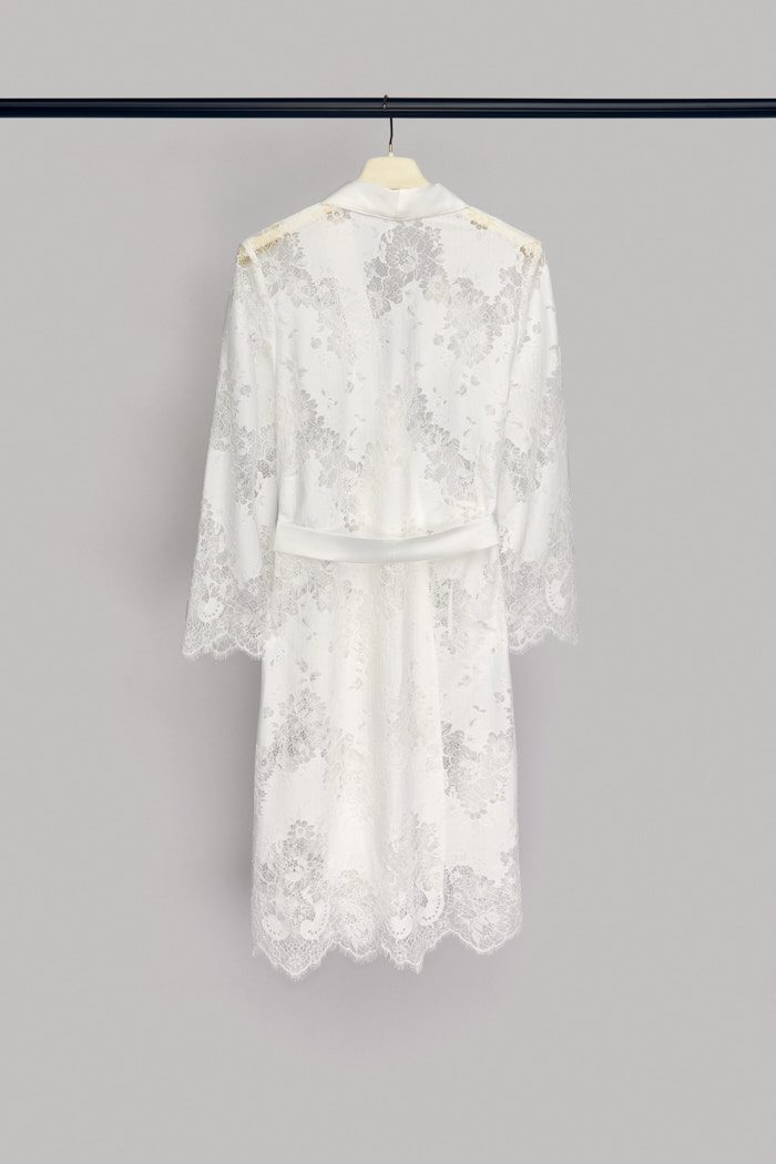 Helena bridal lingerie robe – detail 4