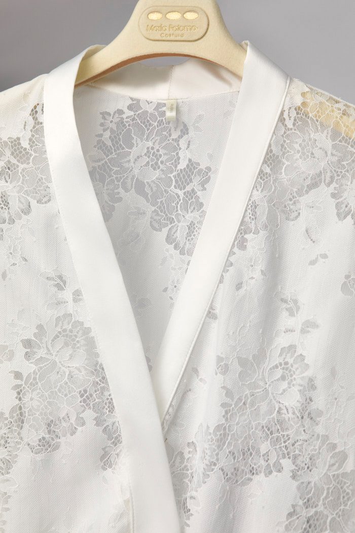 Helena bridal lingerie robe – detail 6