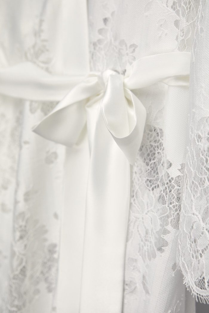 Helena bridal lingerie robe – detail 7