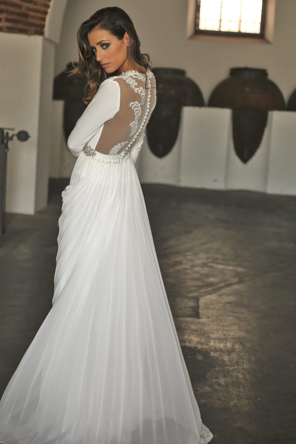 nuevo vestido de novia a medida de María Palomo Couture