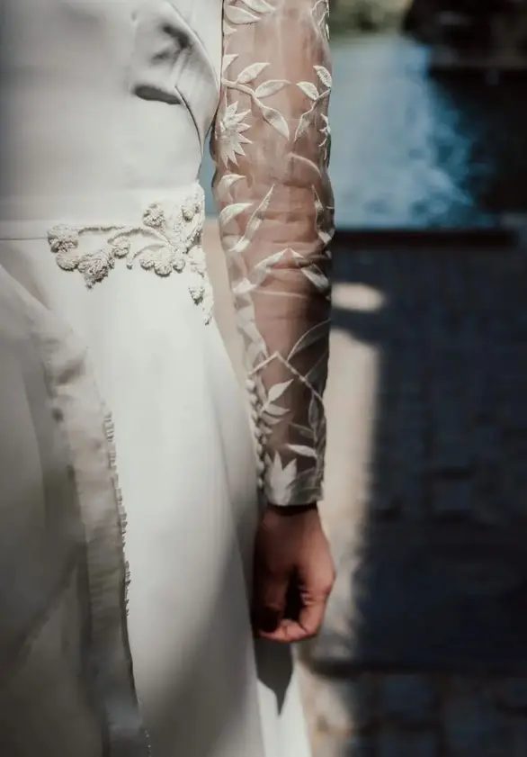 comprar vestidos de novia 2024 diseño exclusivo de María Palomo