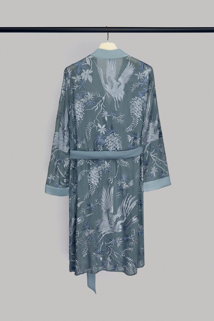 Manila bridal robe – detail 11