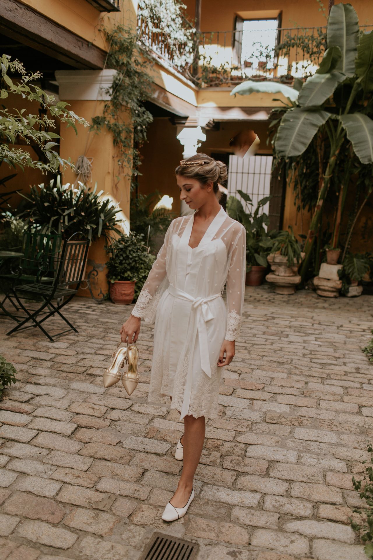 Bata de novia Celine