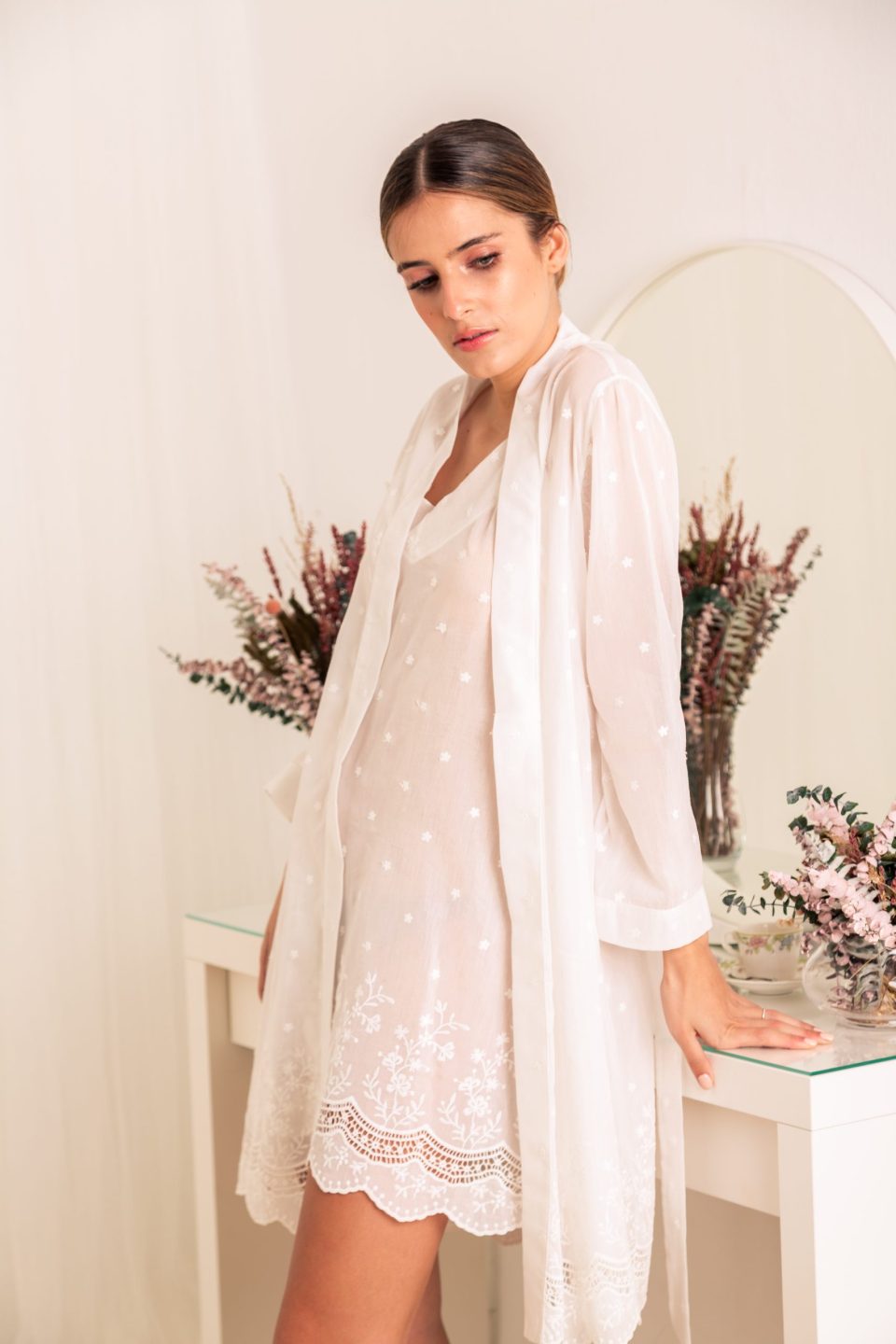 Camisón de novia personalizado