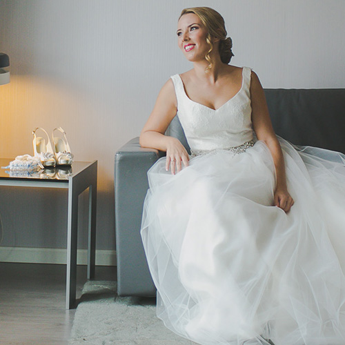 Tendencias en zapatos de novia para 2026: elegancia en cada paso 7 Marta, novia María Palomo, reserva tu primera cita presencial para diseñar vestido de novia a medida con María Palomo