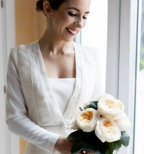 Tendencias en zapatos de novia para 2026: elegancia en cada paso 9 Gloria, novia María Palomo, reserva tu primera cita presencial para diseñar vestido de novia a medida con María Palomo